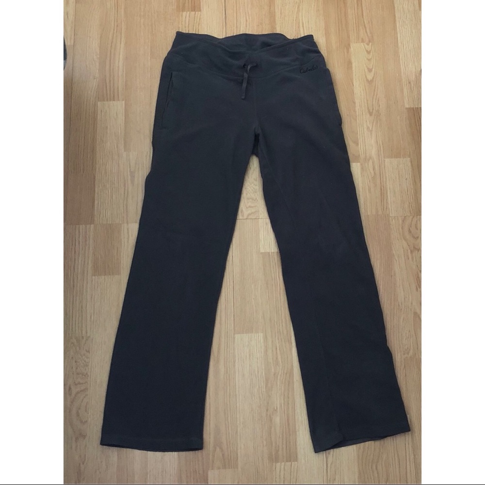 Cabela’s fleece pants!